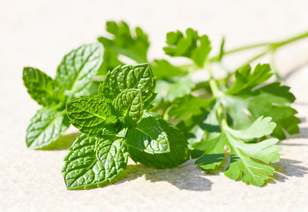 Frische Kräuter als Symbol für Klarheit